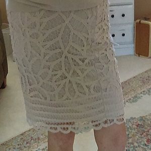 INC Lace Pencil Skirt
